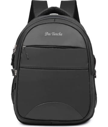 Da Tasche 35 Ltrs Black Polyester College Bag