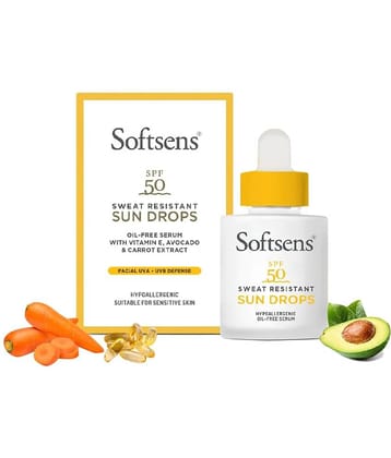Softsens Sweat-Resistant Sun drops SPF 50 (20 ml)