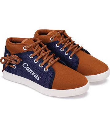 Bersache - Brown Boy's Running Shoes ( 1 Pair )