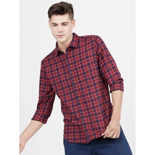 Baleshwar Mens Multicolor Slim Fit Casual Shirt (Pack of 1)