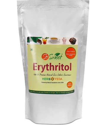 So Sweet Erythritol 100% Natural Zero Calorie Sweetener 1kg for Diabetes - Sugar free