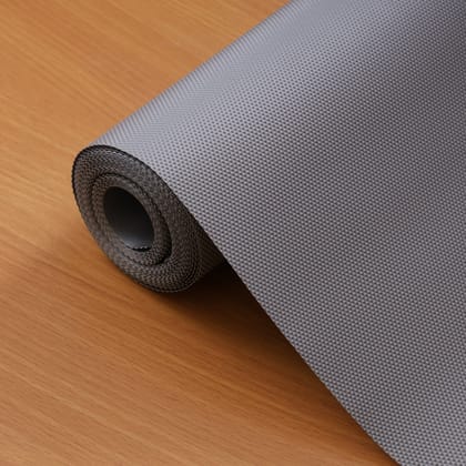 60cm x 3m Multipurpose Waterproof Diamond Anti-Slip Shelf Liner Mat Grey-60cm x 3m / Grey