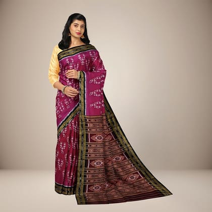 TRIBAL KHANDUA SILK SAREE