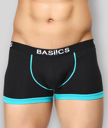 BASIICS By La Intimo - Multicolor Cotton Mens Trunks ( Pack of 1 ) - M