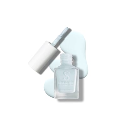 StarStruck by Sunny Leone - Almost White - Glossy Nail Polish | Mirror-Like Shine & Longwear Color | Quick Dry Formula