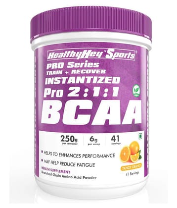HealthyHey Sports HealthyHey Sports BCAA Powder Branched Chain Amino Powder 250 gm