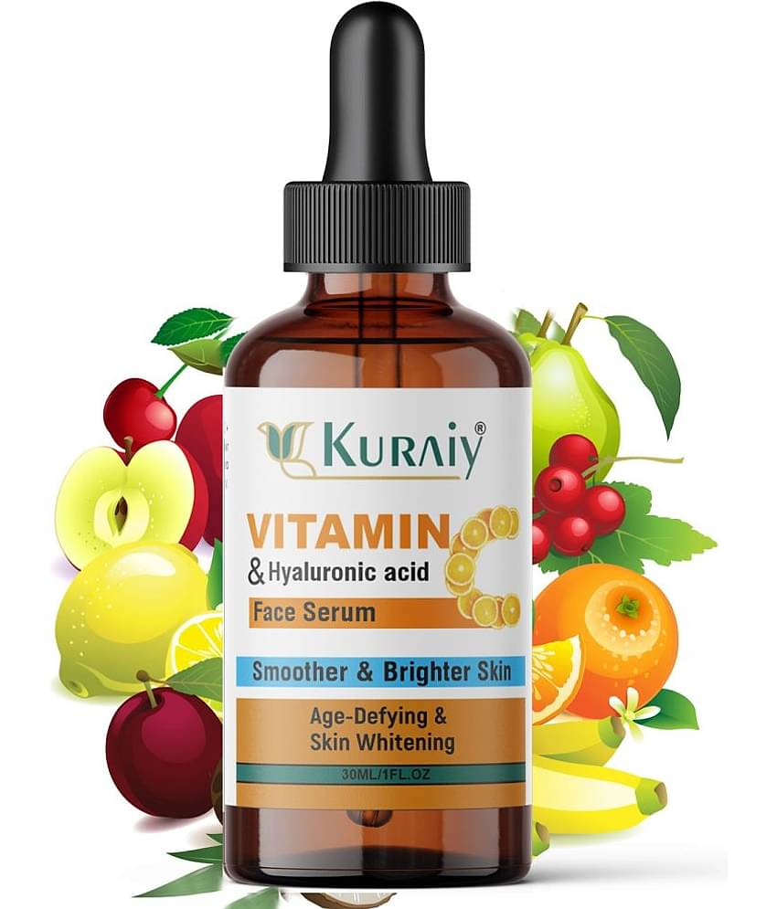 KURAIY Vitamin C Face Serum For Radiant Glow For All Skin Type 30ml ( Pack of1 )