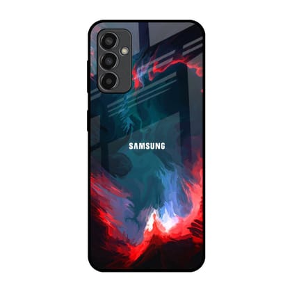 Brush Art Glass Case For Samsung Galaxy F13