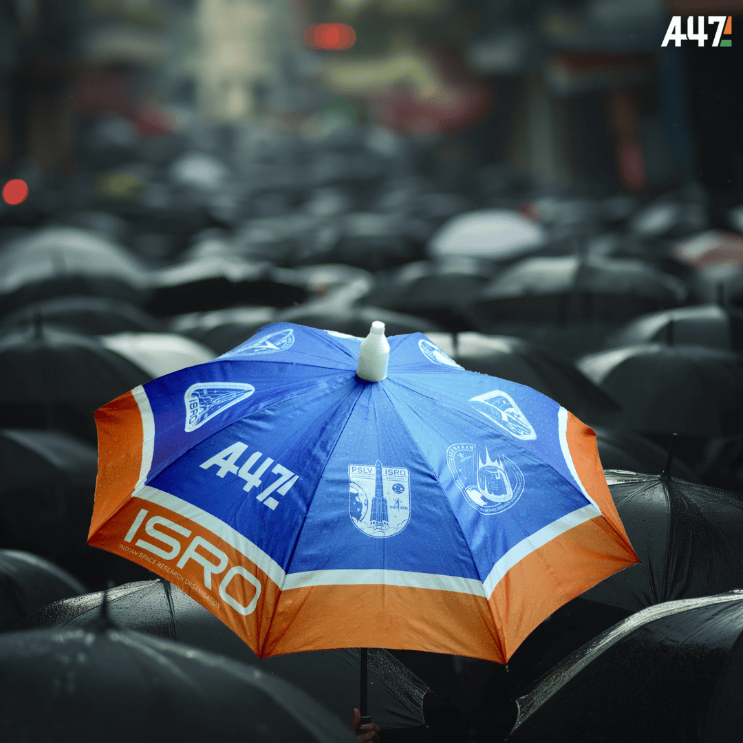 ISRO Space Explorer Umbrella Type 1-Blue