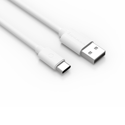 Twance T22W  PVC - Type C to USB Charging & data transfer Cable, 1.5 M, White