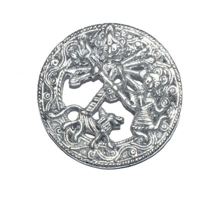 Dhokra/Dokra Style God Pendant Big Size  , Silver , DOKP-009-Per Pcs / 10 CM