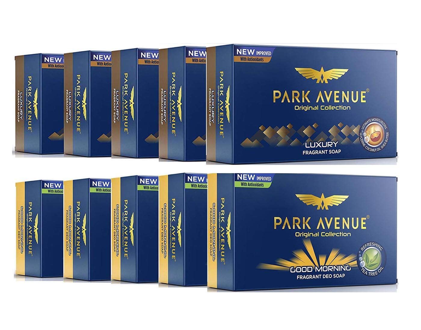 Park Avenue GOOD MORNING Fragrant Soap 125 12 g Pack Of 5