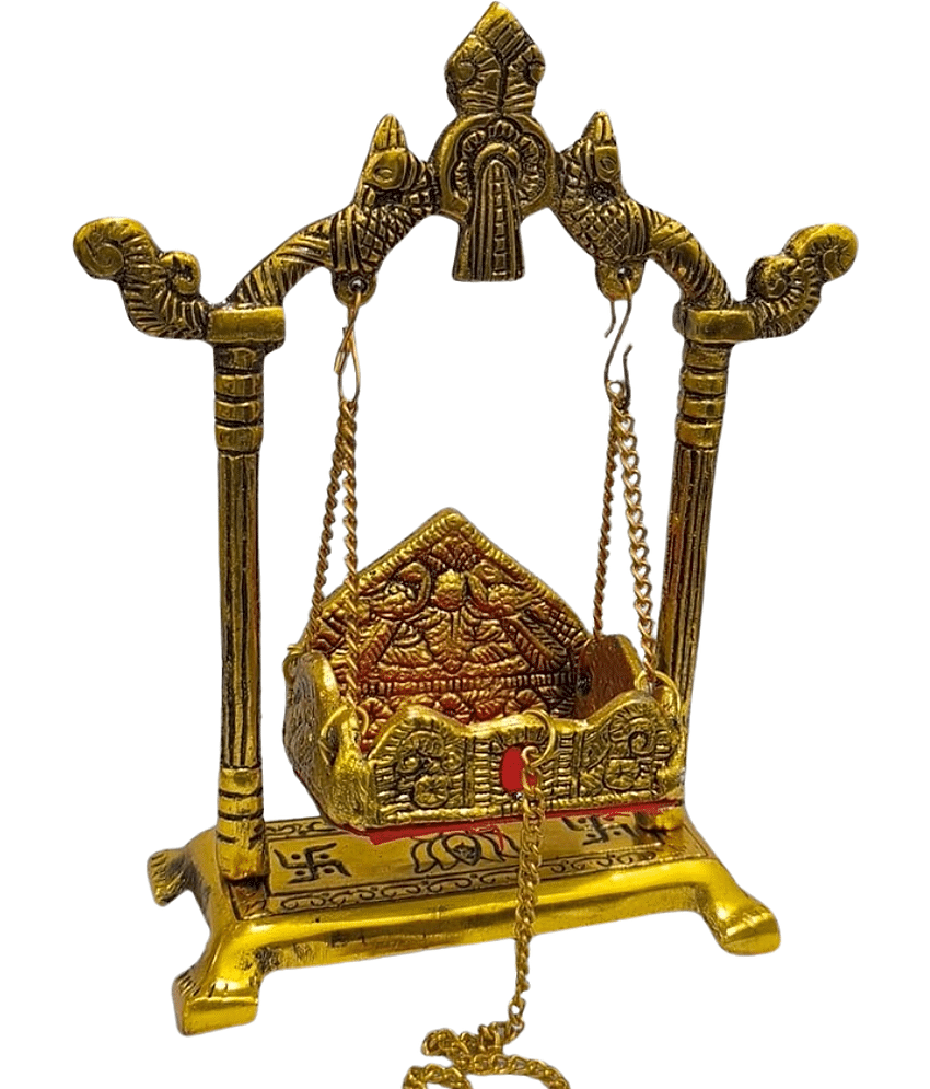 Neo Classic Aluminium Laddu Gopal Idol ( 20 cm )