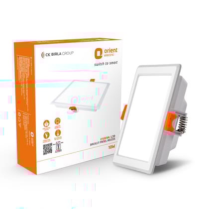 Eternal Backlit LED Recess Panel Square - 10W / Warm White