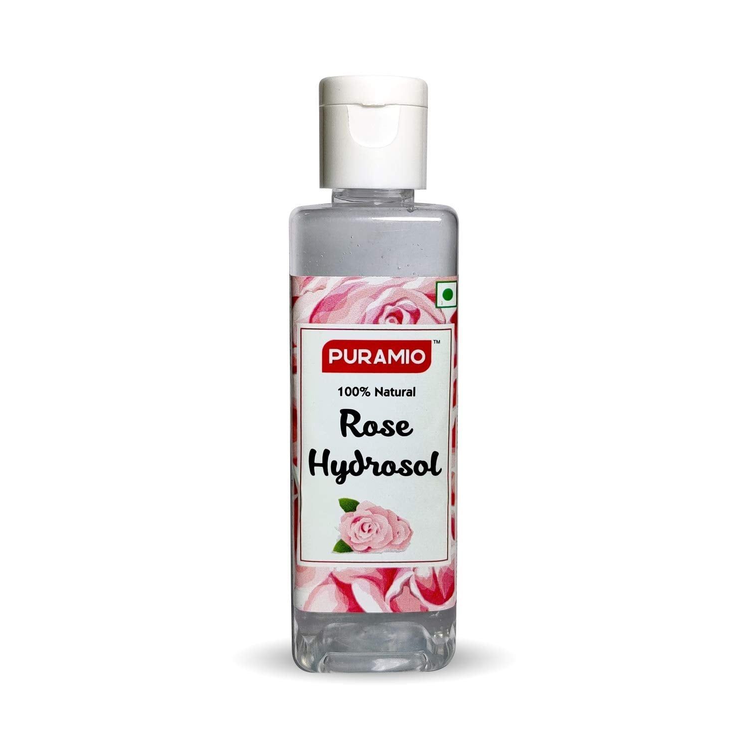 Puramio Rose Hydrosol (100% Natural), 100 ml