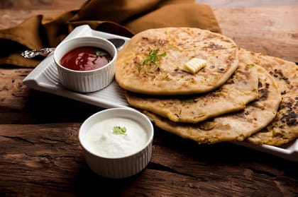 Aloo Stuffed Parantha