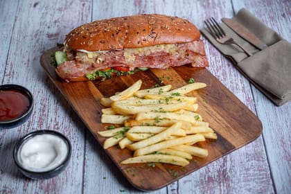 Ham And Cheese Multigrain Sub Sandwich