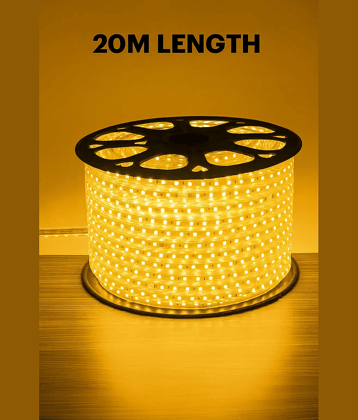 ZESTRUM Yellow 20M LED Strip ( Pack of 1 )