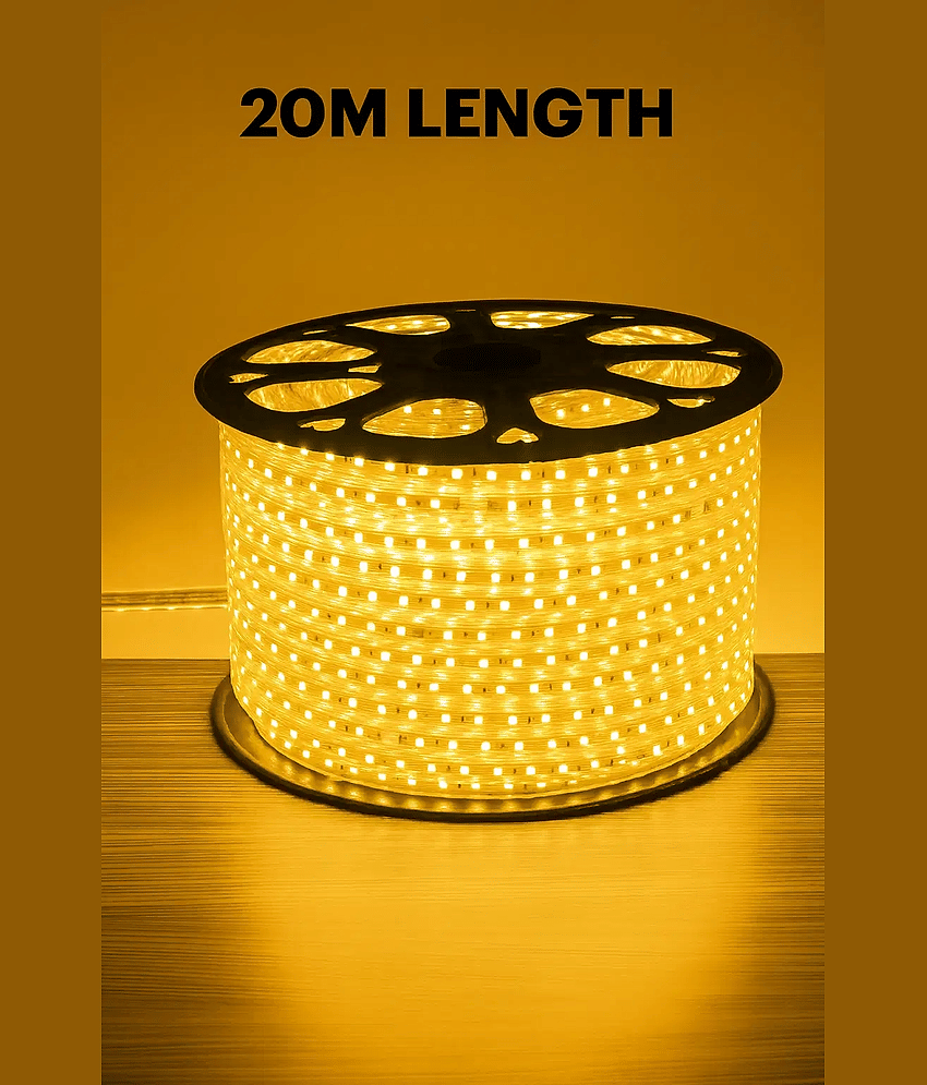 ZESTRUM Yellow 20M LED Strip ( Pack of 1 )