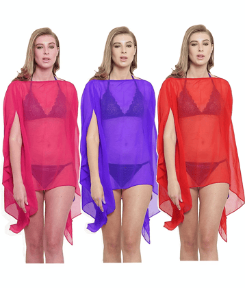 R L F Chiffon Multi Color Cover ups