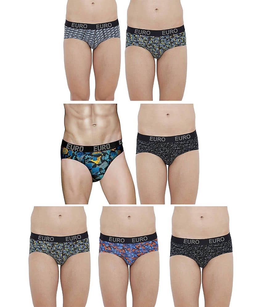Euro Multi Brief Pack of 7