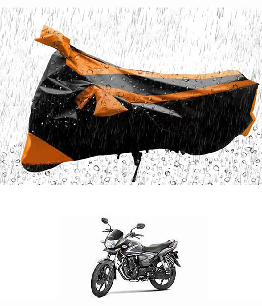 RONISH Bike Body Cover for Honda CB Shine ( Pack of 1 ) , Orange