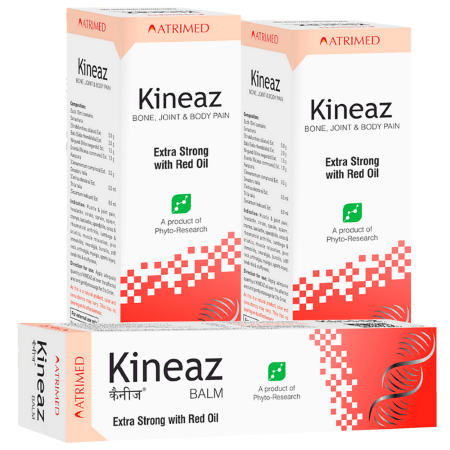 Atrimed Kineaz Liniment & Balm - Pack of 3