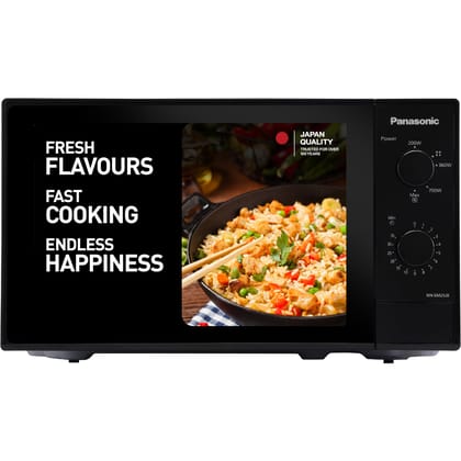 Panasonic 20 L Solo Microwave Oven (NN-SM25JBFDG,Black) Panasonic 20 L Solo Microwave Oven (NN-SM25JBFDG,Black) - Black / 20 Litres