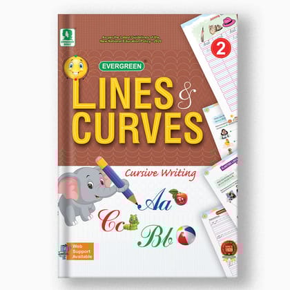 LINES AND CURVES CURSIVE WRITING - 2-Grade 02 / English