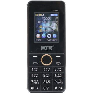MTR MTS5MINI DUAL SIM MOBILE PHONE IN BLACK GREY COLOR
