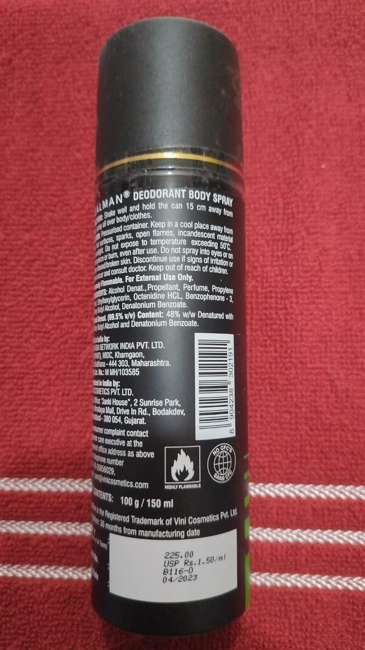 REALMAN FRESH SPIRIT DEO 150ML