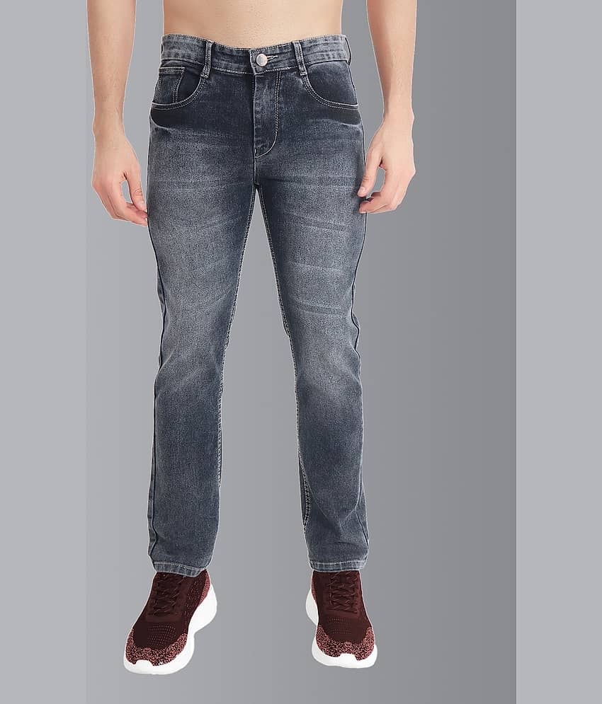 RAGZO - Grey Denim Slim Fit Men's Jeans ( Pack of 1 )