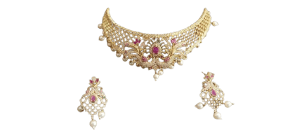 Elegant Choker Necklace Set