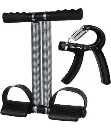 Shopeleven Tummy Trimmer Double Spring With Normal Hand Grip Combo Pack For Men & Women - Ab Exercise Equipement, Abdominal Workout For Home & Gym Use - Stomach, Abs, Belly Exercise