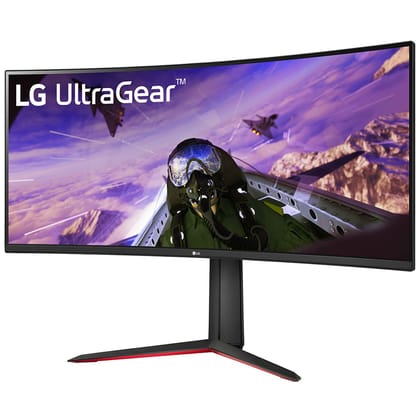 LG UltraGear 21-9 Cuvred Screen Gaming Monitor QHD 3440 x 1440,5Ms,160Hz,HDR10,Speaker,HDMI,DP Port