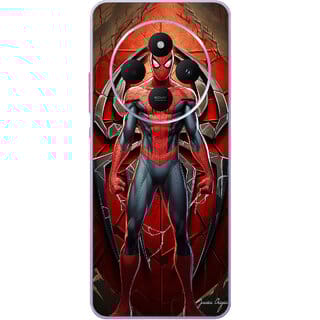 Yug Emporium Back Skin Wrap For Redmi A4 Premium Quality Full Coverage (Spiderman 3D) (Mobile Back Cover, Multicolor)
