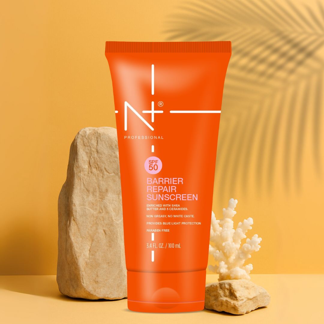 SPF 50 Barrier Repair Sunscreen Cream | Shea Butter & 5 Ceramides