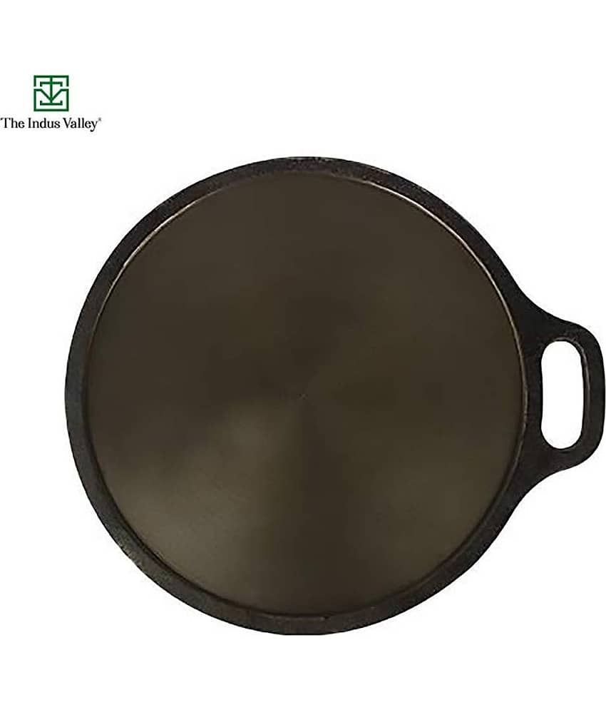 The Indus Valley Super Smooth Cast Iron Tawa 12 inch