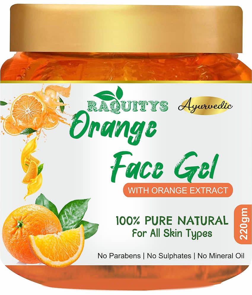 RAQUITYS Refreshing Orange Face Gel Moisturiser (220 g)