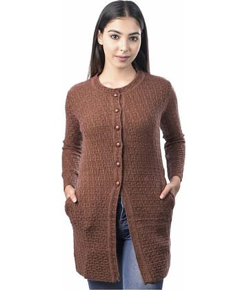 Ogarti Acrylic Navy Cardigans Dress