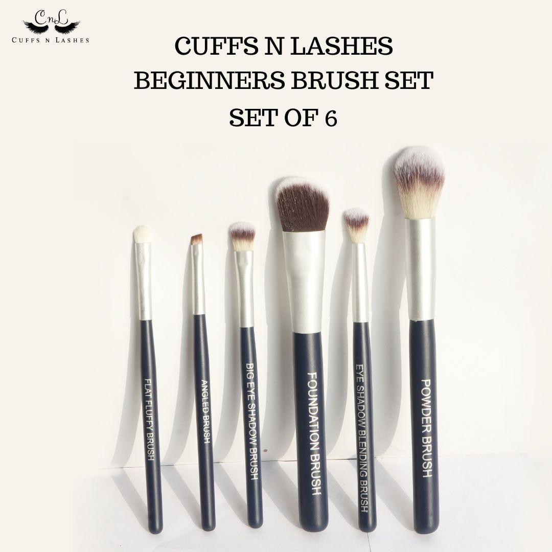 Cuffs N Lashes Brushes Set Of 6