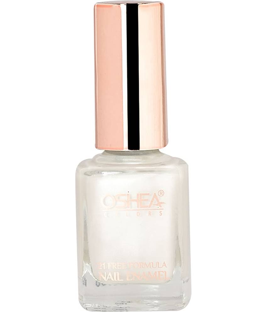 Oshea Herbals Nail Enamel SNOW WHITE -91