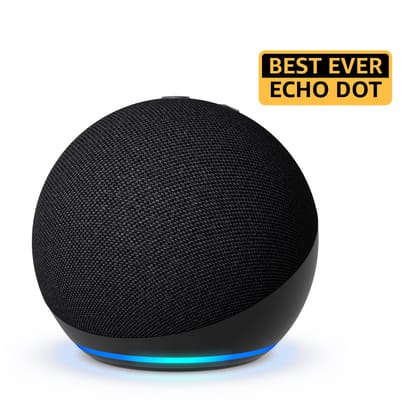 Amazon Echo Dot (5th Gen) | Smart speaker with vibrant sound, Motion Detection, Temperature Sensor, Alexa and Bluetooth| Black Amazon Echo Dot (5th Gen) | Smart speaker with vibrant sound, Motion Detection, Temperature Sensor, Alexa and Bluetooth| Black 