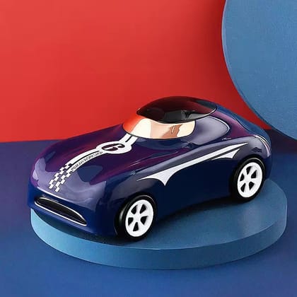 Kids Car Toy BPA free Water Drinking Bottle with Straw and Straps (LIMITED STOCK)-Blue