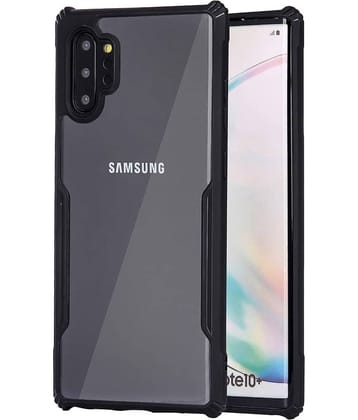 VAKIBO Plain Cases Compatible For Rubber Samsung Galaxy Note 10 Plus ( Pack of 1 )