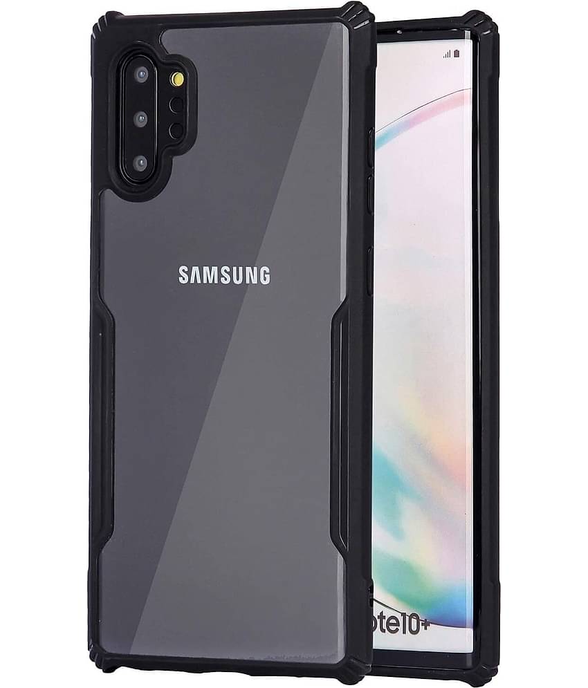 VAKIBO Plain Cases Compatible For Rubber Samsung Galaxy Note 10 Plus ( Pack of 1 )