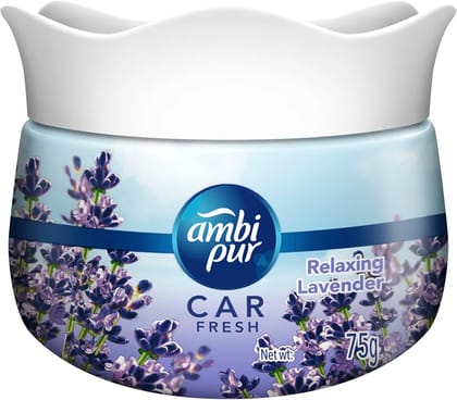Ambipur Car Freshener Gel - Lavender, 75 g