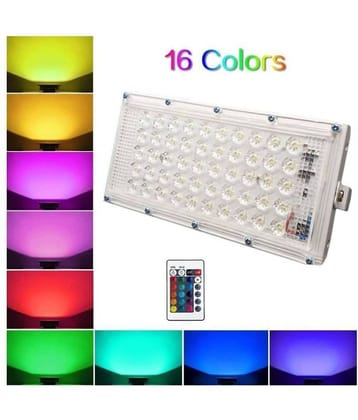 Stylopunk 50 Watts IP 65 Flood Light RGB - Pack of 1
