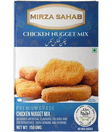 Mirza Sahab Chicken Nugget Mix Instant Mix 150 gm Pack of 4