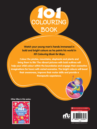 101 Colouring Book for Boys